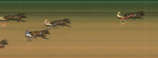 Målfoto for løp 6 på bane MO den 17.01.2020