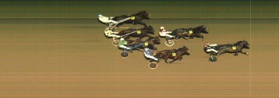 Målfoto for løp 1 på bane MO den 26.01.2020