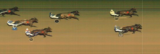 Målfoto for løp 3 på bane MO den 26.01.2020