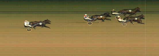 Målfoto for løp 5 på bane MO den 26.01.2020