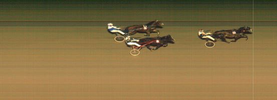 Målfoto for løp 8 på bane MO den 26.01.2020