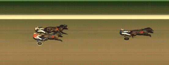 Målfoto for løp 3 på bane MO den 04.02.2020