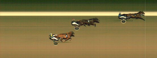 Målfoto for løp 6 på bane MO den 04.02.2020