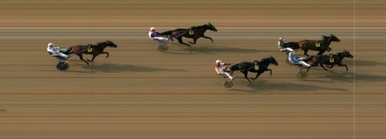 Målfoto for løp 1 på bane MO den 27.02.2020