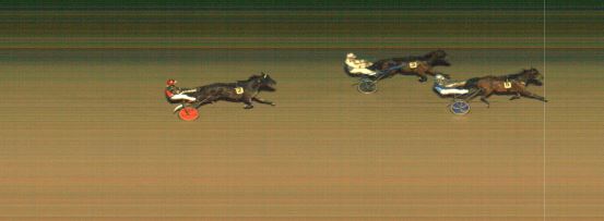 Målfoto for løp 7 på bane MO den 10.03.2020