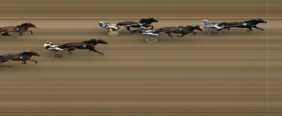 Målfoto for løp 2 på bane MO den 28.04.2020