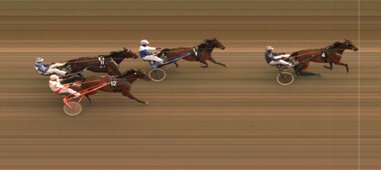 Målfoto for løp 6 på bane MO den 03.05.2020