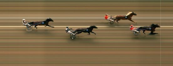 Målfoto for løp 2 på bane MO den 09.06.2020