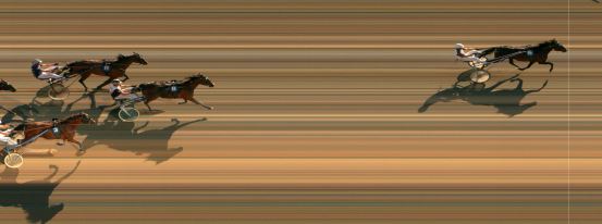 Målfoto for løp 2 på bane MO den 26.06.2020