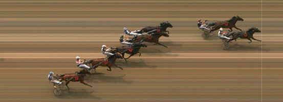 Målfoto for løp 3 på bane MO den 27.06.2020