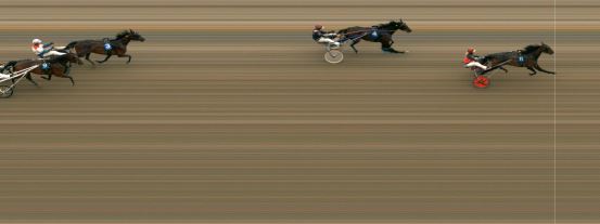 Målfoto for løp 2 på bane MO den 14.07.2020