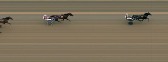 Målfoto for løp 7 på bane MO den 14.07.2020