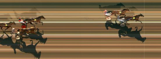 Målfoto for løp 1 på bane MO den 01.09.2020