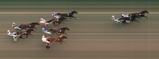 Målfoto for løp 8 på bane MO den 01.09.2020