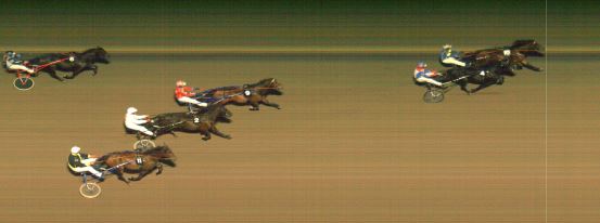 Målfoto for løp 6 på bane MO den 08.09.2020