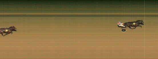 Målfoto for løp 7 på bane MO den 20.09.2020