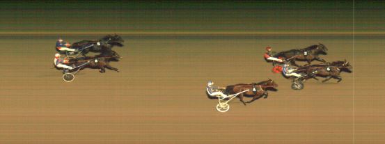 Målfoto for løp 6 på bane MO den 29.09.2020