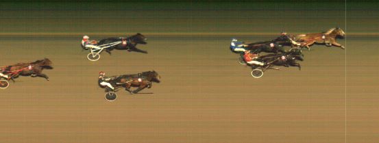 Målfoto for løp 8 på bane MO den 29.09.2020