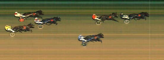 Målfoto for løp 3 på bane MO den 06.10.2020