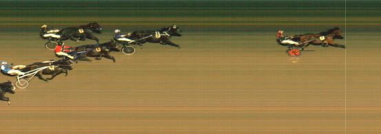 Målfoto for løp 7 på bane MO den 06.10.2020