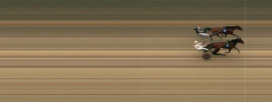 Målfoto for løp 2 på bane MO den 24.10.2020