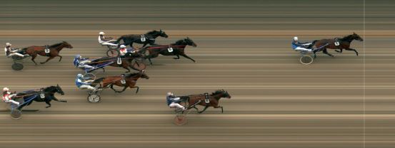 Målfoto for løp 5 på bane MO den 24.10.2020