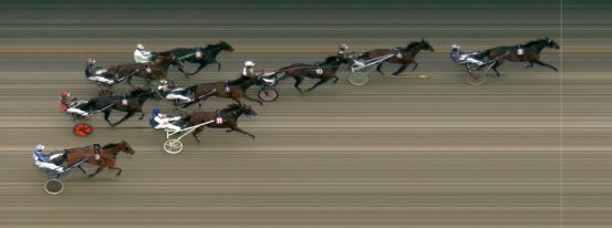 Målfoto for løp 8 på bane MO den 24.10.2020