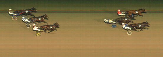 Målfoto for løp 5 på bane MO den 03.11.2020