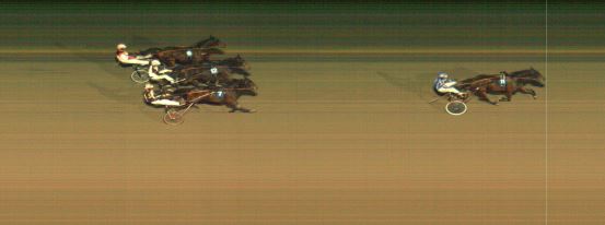 Målfoto for løp 2 på bane MO den 23.11.2020