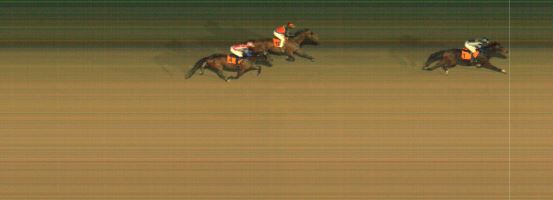 Målfoto for løp 4 på bane MO den 09.12.2020