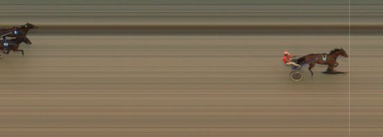 Målfoto for løp 2 på bane MO den 17.12.2020