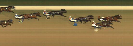 Målfoto for løp 6 på bane MO den 03.01.2021