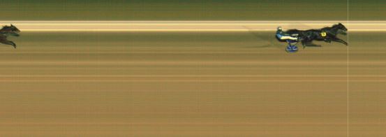 Målfoto for løp 1 på bane MO den 15.01.2021