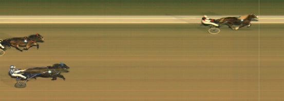 Målfoto for løp 2 på bane MO den 15.01.2021