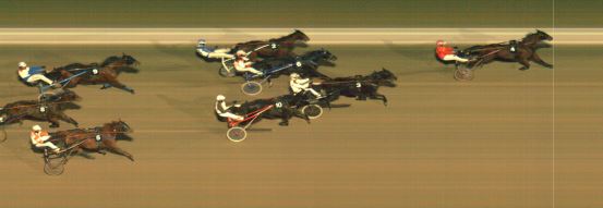 Målfoto for løp 6 på bane MO den 15.01.2021