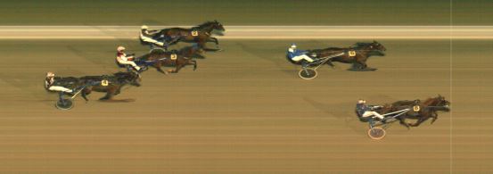 Målfoto for løp 7 på bane MO den 15.01.2021