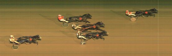 Målfoto for løp 3 på bane MO den 21.01.2021