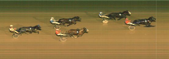 Målfoto for løp 6 på bane MO den 21.01.2021