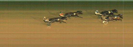 Målfoto for løp 7 på bane MO den 21.01.2021