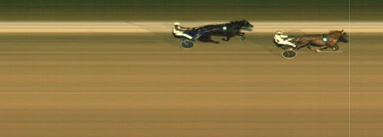 Målfoto for løp 2 på bane MO den 07.02.2021