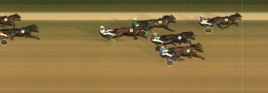 Målfoto for løp 5 på bane MO den 07.02.2021