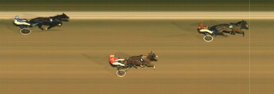 Målfoto for løp 6 på bane MO den 07.02.2021