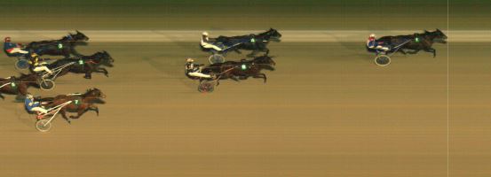 Målfoto for løp 4 på bane MO den 14.02.2021