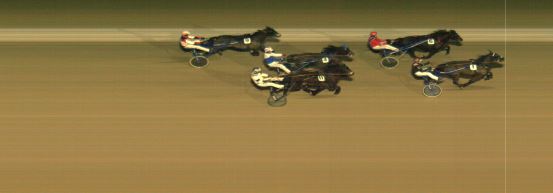 Målfoto for løp 5 på bane MO den 14.02.2021