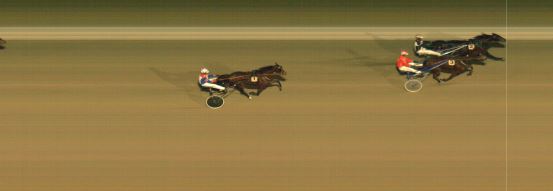 Målfoto for løp 7 på bane MO den 14.02.2021