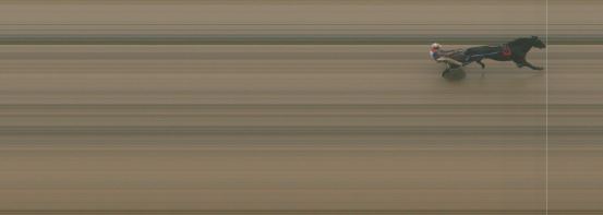 Målfoto for løp 3 på bane MO den 24.02.2021