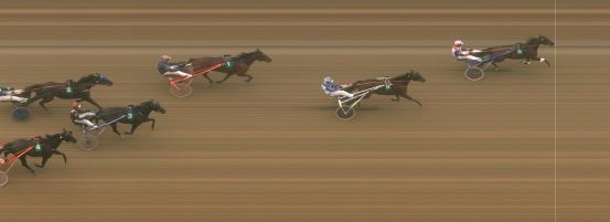 Målfoto for løp 4 på bane MO den 03.03.2021