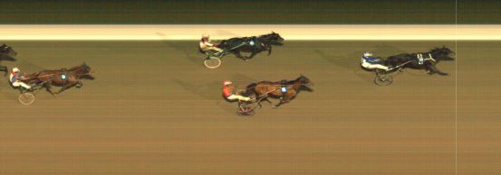 Målfoto for løp 2 på bane MO den 11.03.2021