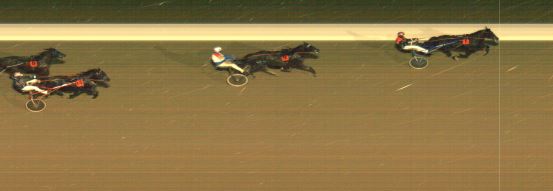 Målfoto for løp 3 på bane MO den 11.03.2021