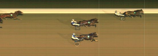 Målfoto for løp 4 på bane MO den 11.03.2021